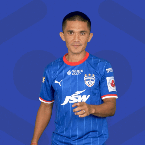 Indian Super League Shut Up GIF by Bengaluru FC