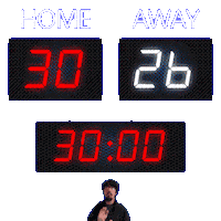 26 Away Sticker