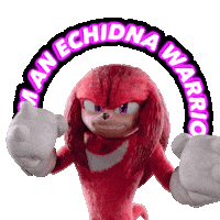 3D Knuckles Sticker by Sonic The Hedgehog