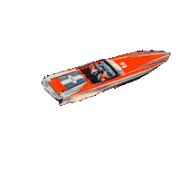 coconutcartel miami speed trip boat Sticker