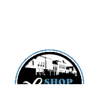 visitlaramie logo shopping shop downtown Sticker