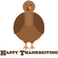 Thanksgiving Sticker by WCSU