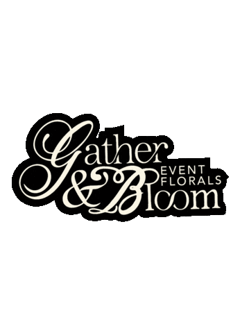 gatherandbloomevents giphyupload weddingflowers gandb weddingflorist Sticker