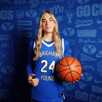 Basketball Cannon GIF by BYU Cougars