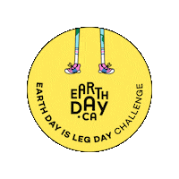 Earth Man Sticker by Earth Day Canada