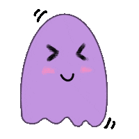 Pink Halloween Sticker
