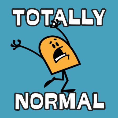 This Is Fine Crazy Town GIF