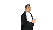 Comedian Lawyer Sticker by De Mediatuin