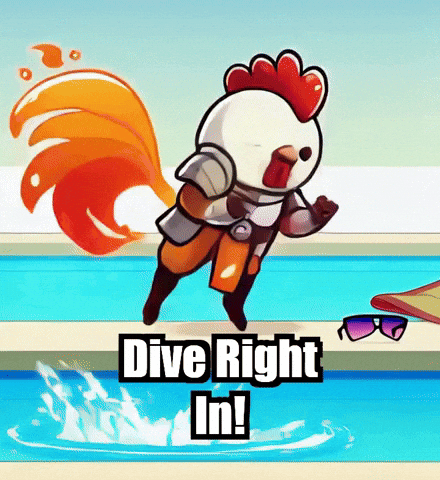 Summer Swimming GIF by Zorooster