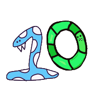 10Th Anniversary Sticker Sticker by GT8Studios