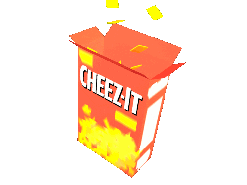 3D Cheese Sticker by jjjjjohn