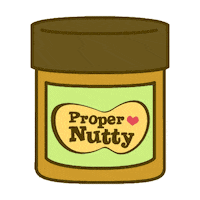 Peanut Butter Peanuts Sticker by Proper Nutty