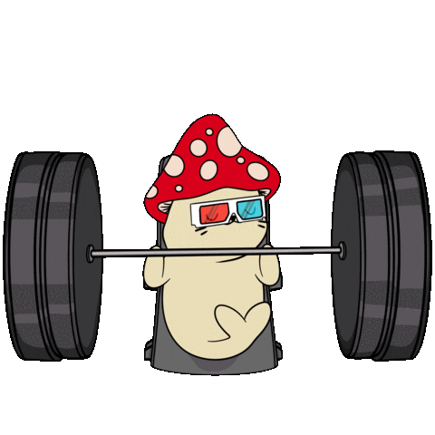 Work Out Fun Sticker by Sappy Seals Community