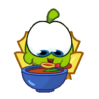 Food Eat Sticker by Om Nom