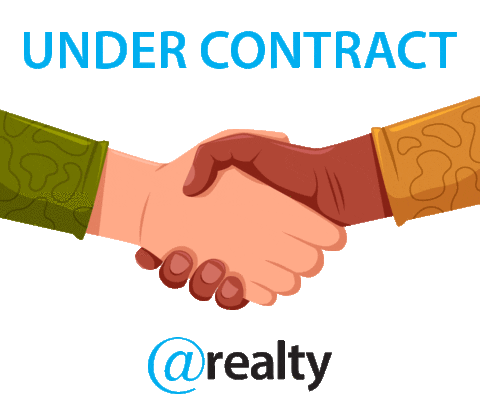 Under Contract Realestate Sticker by @realty