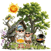 Summer Bbq Sticker