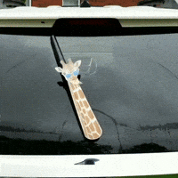 sticker giraffe GIF by WiperTags Wiper Covers