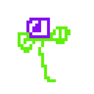 flower grow Sticker