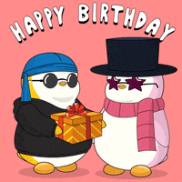 Birthday Surprise GIF by Pudgy Penguins