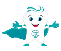 Super Hero Dentinho Sticker by Smile.up