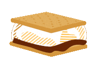 Summer Camping Sticker