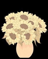 H13NrV no thanks flowers finger GIF