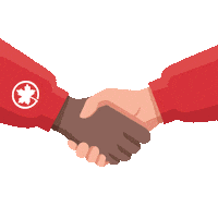 Travel Handshake Sticker by Air Canada