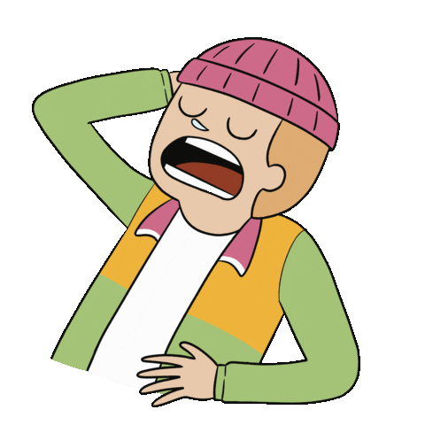 Bored Illustration Sticker by Mindblowon Universe