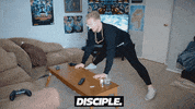 stretching round table GIF by Disciple