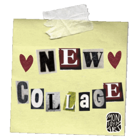 Post Collage Sticker