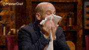 sweating george calombaris GIF by MasterChefAU