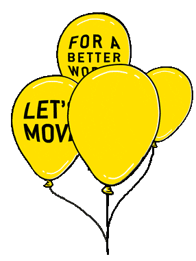 balloons campaign Sticker by Technogym