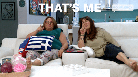 Watching Tv Thats Me GIF by Gogglebox Australia