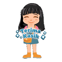 Thanks Sticker by Goldenrama