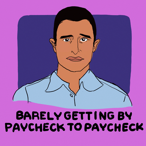 paycheck to paycheck