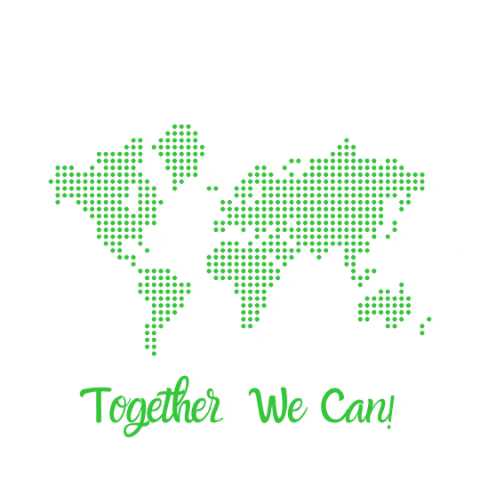 Together We Can World GIF