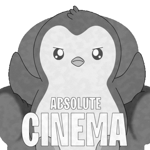 Penguin Wow Sticker by Pudgy Penguins