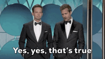 Yes Yes Thats True GIF by Golden Globes