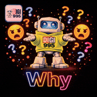 Confused What Is This GIF by Digi 995