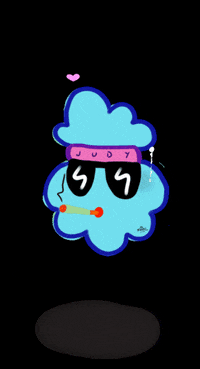 bowone love cloud graffity bowone GIF