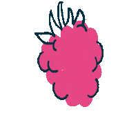 jiant pink drink fruit cutie Sticker