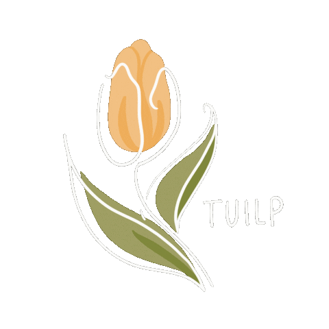 Heart Flower Sticker