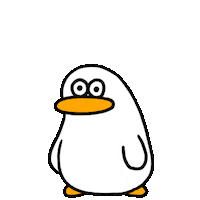 Confused Cartoon Sticker