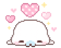 Pixel Love Sticker