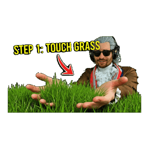 Log Off Go Out Sticker