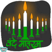 Independence Day Indian GIF by Bobble