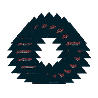 Triangles Sticker by Scottsdale Nights