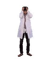 frustrated mad scientist Sticker by Studios Stickers