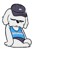 Tired Good Night Sticker by BoDoggos