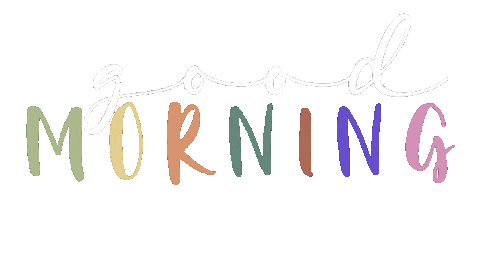 Good Morning Sticker